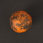 Red Silver Town Gutty Golf Ball