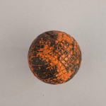 Red Silver Town Gutty Golf Ball