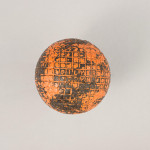 Red Silver Town Gutty Golf Ball