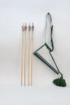 Leather Ladies Archery Quiver & Purle & Co. Arrows