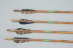 Leather Ladies Archery Quiver & Purle & Co. Arrows