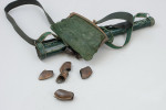 Leather Ladies Archery Quiver & Muir Arrows