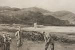 Douglas Adams Golf Picture, The Putting Green