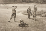 Douglas Adams Golf Picture, The Drive
