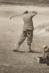 Douglas Adams Golf Picture, The Drive