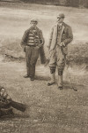 Douglas Adams Golf Picture, The Drive