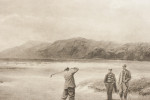Douglas Adams Golf Picture, The Drive