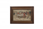 Pair Of Hunting Prints, Hunt Breakfast And Hunt Supper