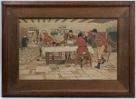 Pair Of Hunting Prints, Hunt Breakfast And Hunt Supper