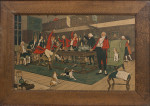 Pair Of Hunting Prints, Hunt Breakfast And Hunt Supper