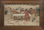 Pair Of Hunting Prints, Hunt Breakfast And Hunt Supper