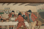 Pair Of Hunting Prints, Hunt Breakfast And Hunt Supper