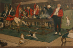 Pair Of Hunting Prints, Hunt Breakfast And Hunt Supper