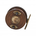 Antique, Walnut Starback Fishing Reel