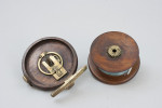 Antique, Walnut Starback Fishing Reel