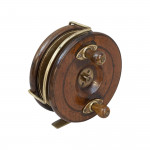 Antique Mahogany 5. Inch Starback Fishing Reel