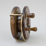 Antique Mahogany 5. Inch Starback Fishing Reel