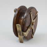 Antique Mahogany 5. Inch Starback Fishing Reel