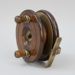 Antique Mahogany 5. Inch Starback Fishing Reel
