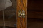 Oak, Hanging Display Cabinet