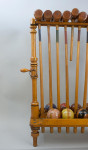 Victorian Eight Mallet Croquet Set By Sparkes Of Bury
