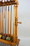 Victorian Eight Mallet Croquet Set By Sparkes Of Bury