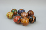 Victorian Eight Mallet Croquet Set By Sparkes Of Bury