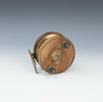 Mahogany Frogback Fishing Reel.