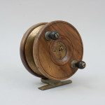 Mahogany Frogback Fishing Reel.