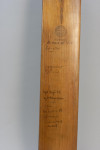 Signed B. Warsop, Marylebone Cricket Bat 1936