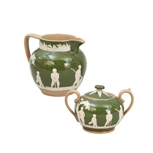 Copeland Spode Golf Jug & Sugar Bowl
