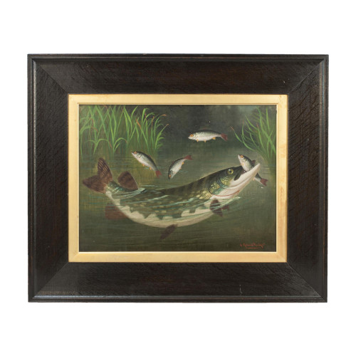 Fish Painting By Roland Knight