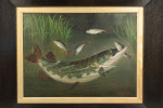 Fish Painting By Roland Knight