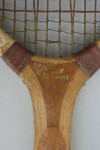 Patent Tennis Racket, Riseley Hexagon
