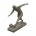 Antique Spelter Football Player