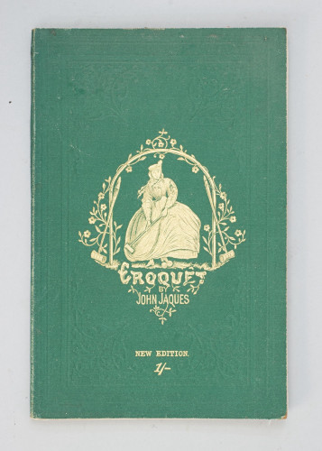 1865 Croquet Rules By Jaques
