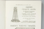 1865 Croquet Rules By Jaques