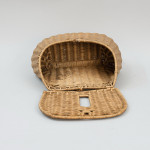 Small Antique Fishing Creel