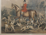 Thomas Sebright, Hunting Lithograph.