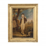 Archery Painting, Portrait Of A Young Archer