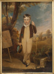 Archery Painting, Portrait Of A Young Archer