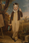 Archery Painting, Portrait Of A Young Archer