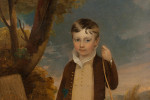 Archery Painting, Portrait Of A Young Archer