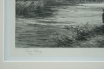 Trout Triptych Fishing Photogravure
