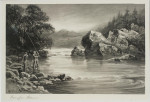 Salmon Triptych Fishing Photogravure