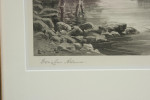 Salmon Triptych Fishing Photogravure