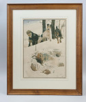 Now Look Out Hunting Print By Cecil Aldin