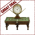 Antique Novelty Billiard Clock