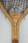 Early Lawn Tennis Racket, Unusual Stringing Pattern