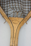 Early Lawn Tennis Racket, Unusual Stringing Pattern